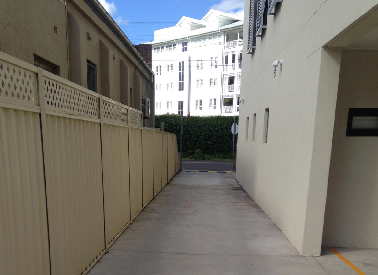 Strata carpark entry